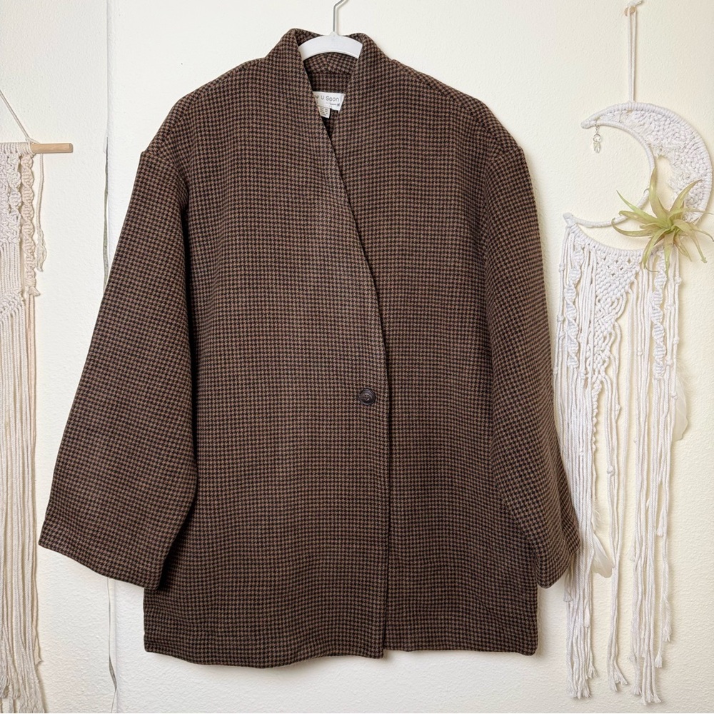 See You Soon houndstooth jacket